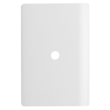 Placa Furo 4x2 Com Suporte - Novara Branco